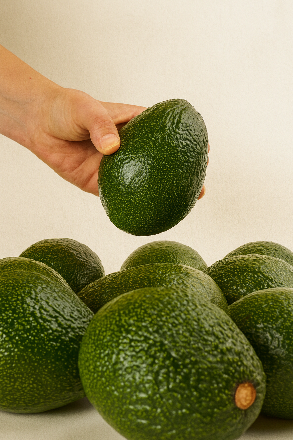 GEM avocados in hand